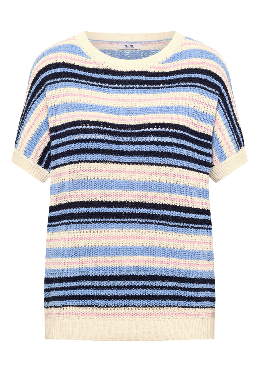Damen Kurzarm Pullover