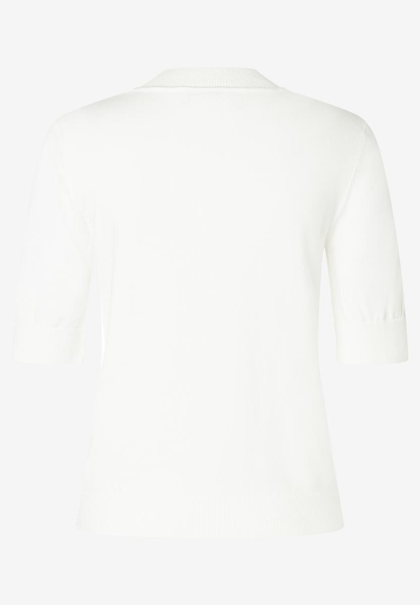 Damen Rollkragen-Pullover Mit Kurzen Ärmeln