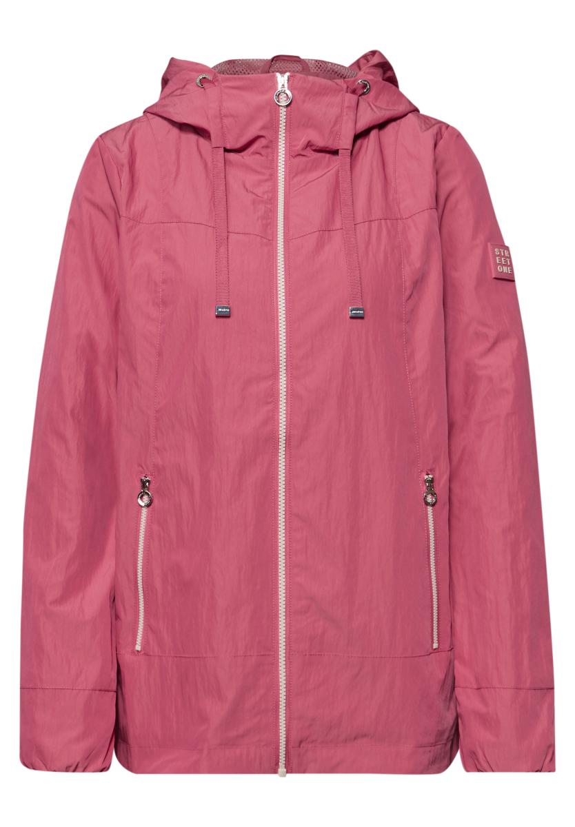 Damen Jacke mit Kapuze und Zipper