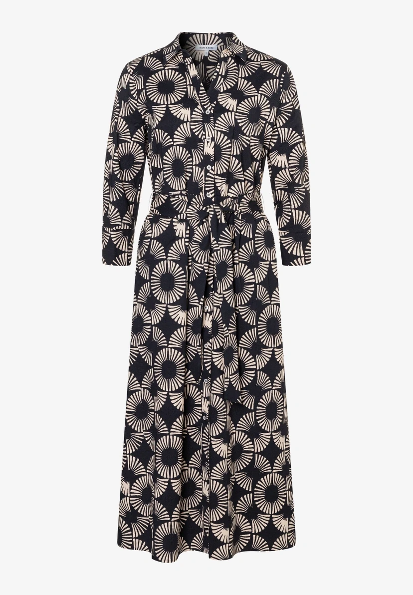 Hemdblusenkleid mit Print