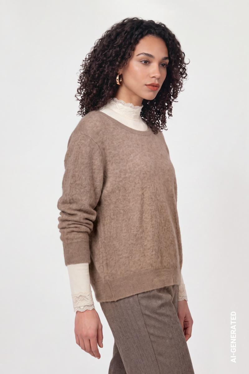 Damen Cashmere-Pullover