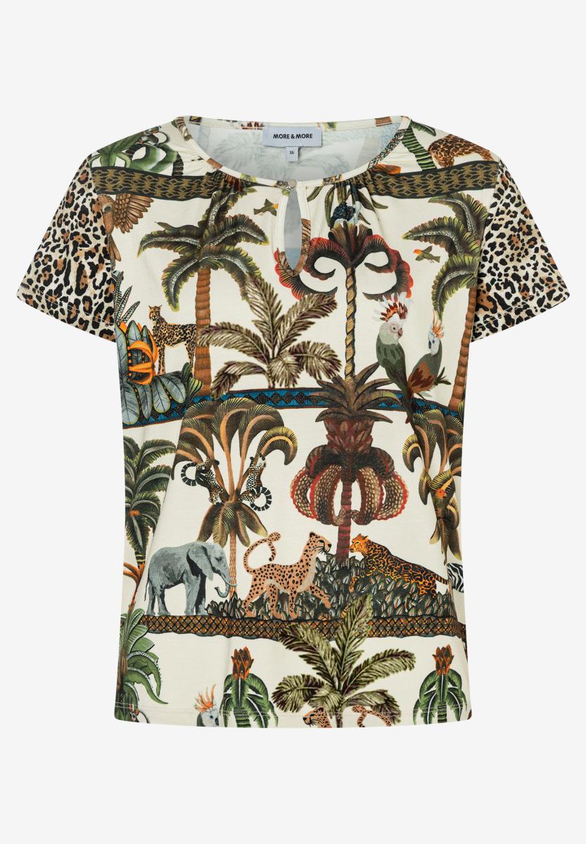 Damen T-Shirt Patch-Shirt