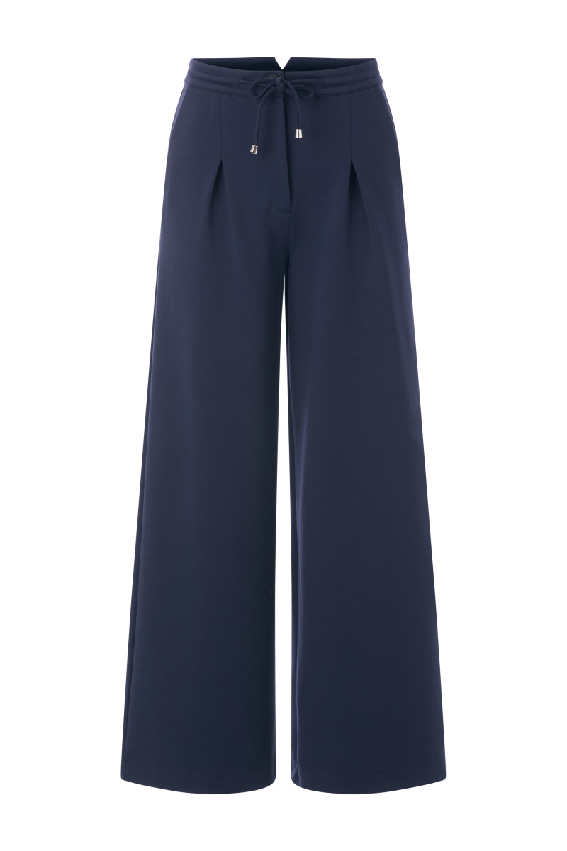 Damen Hose Wide Leg Jersey Pants