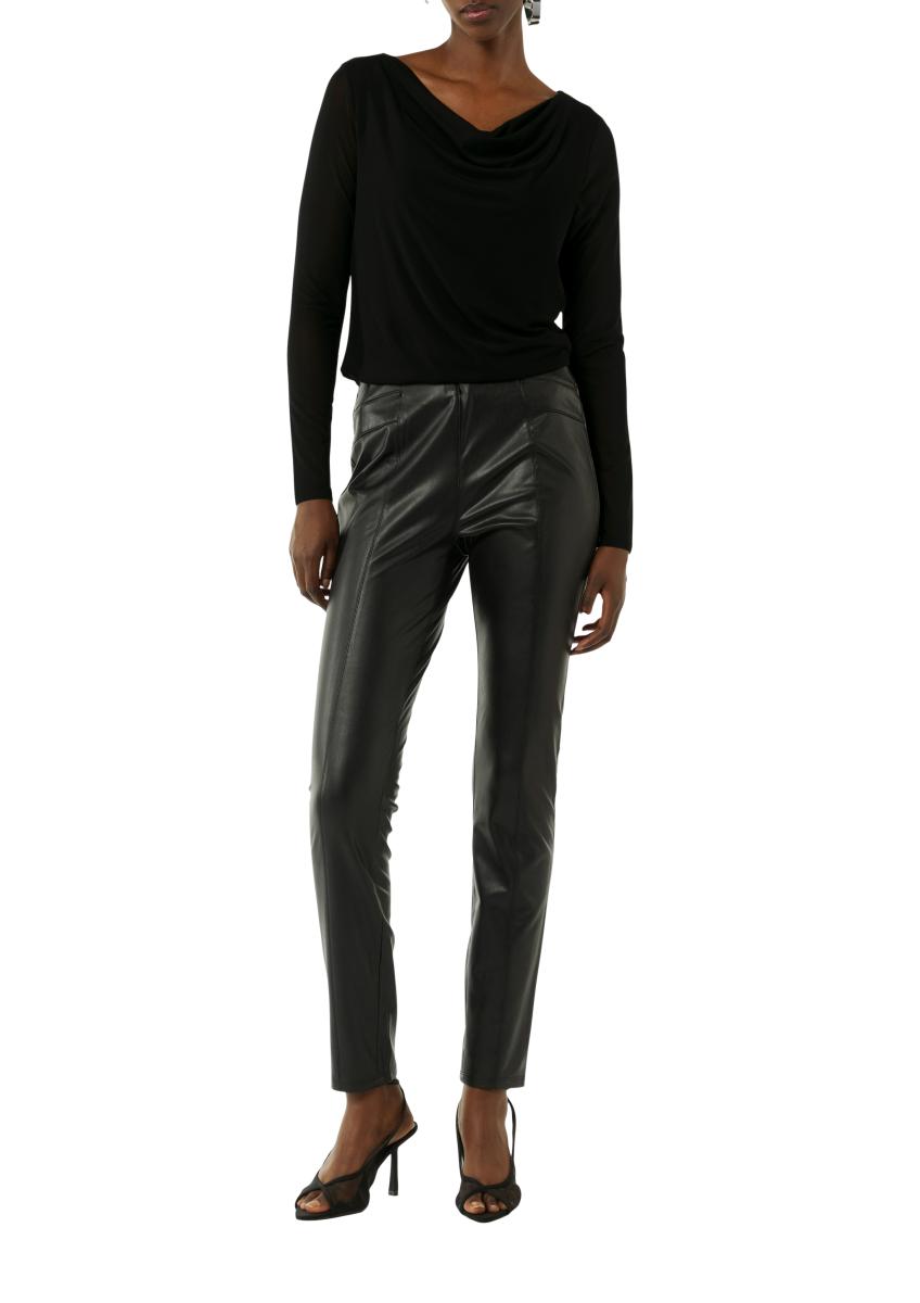 Damen T-Shirt Mesh-Material