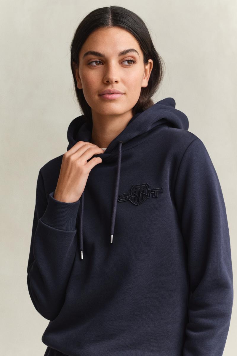 Damen Hoodie Tonal Shield