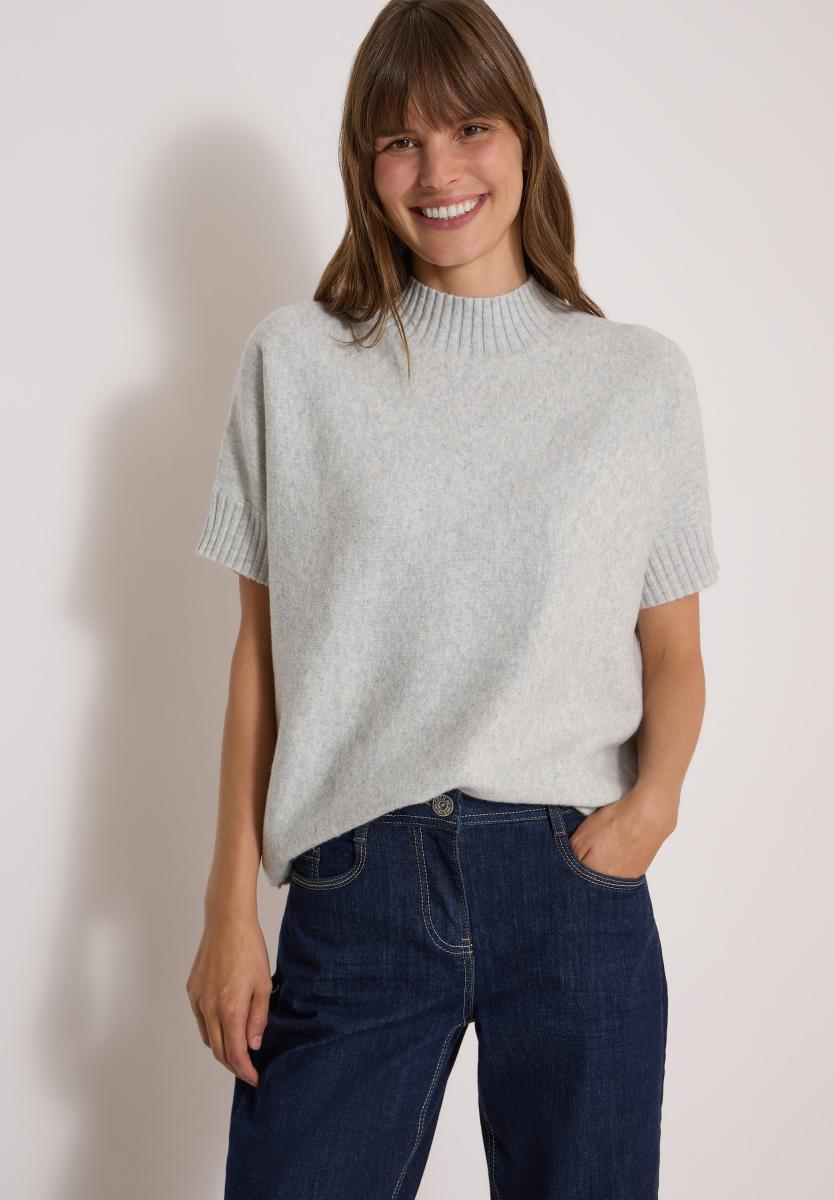 Damen Dolman Pullover mit Turtle Neck