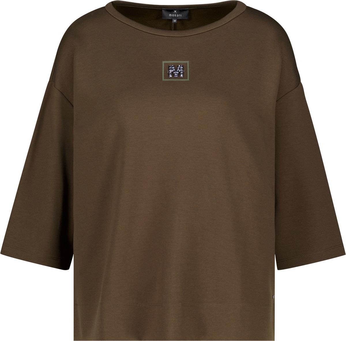 Damen Sweatshirt Mit Schmuckdetail