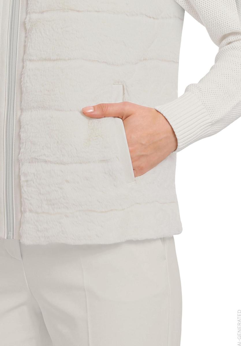 Damen Teddy-Weste