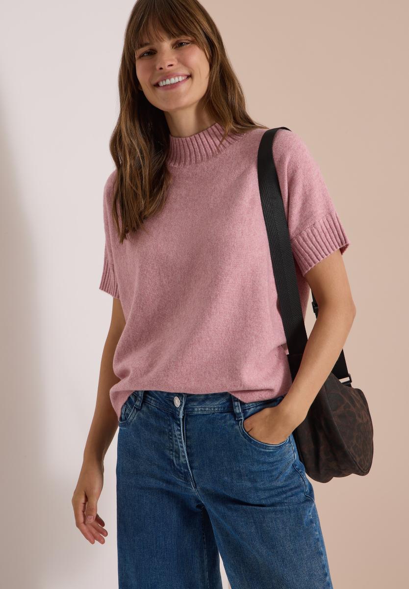 Damen Dolman Pullover mit Turtle Neck
