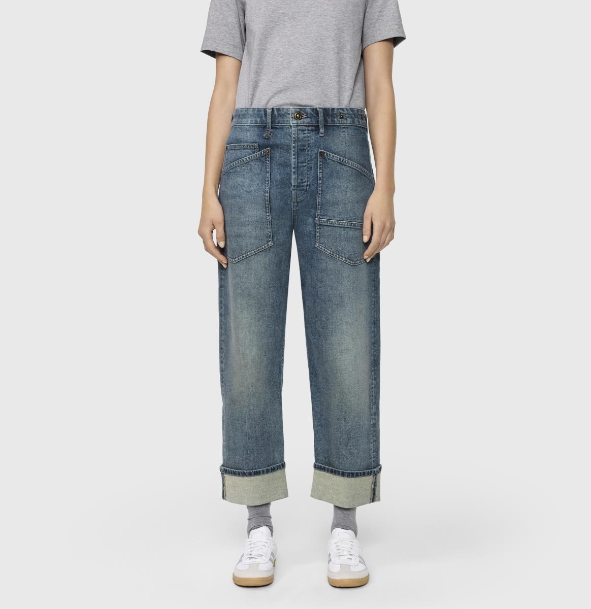 Damen Baggy Jeans