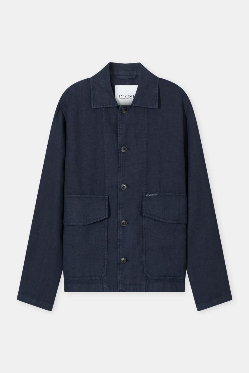 Herren Overshirt aus Leinen