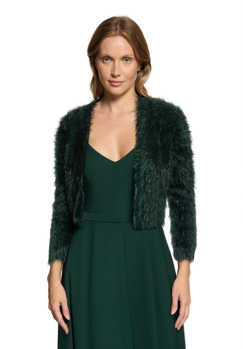 Strickbolero mit Struktur