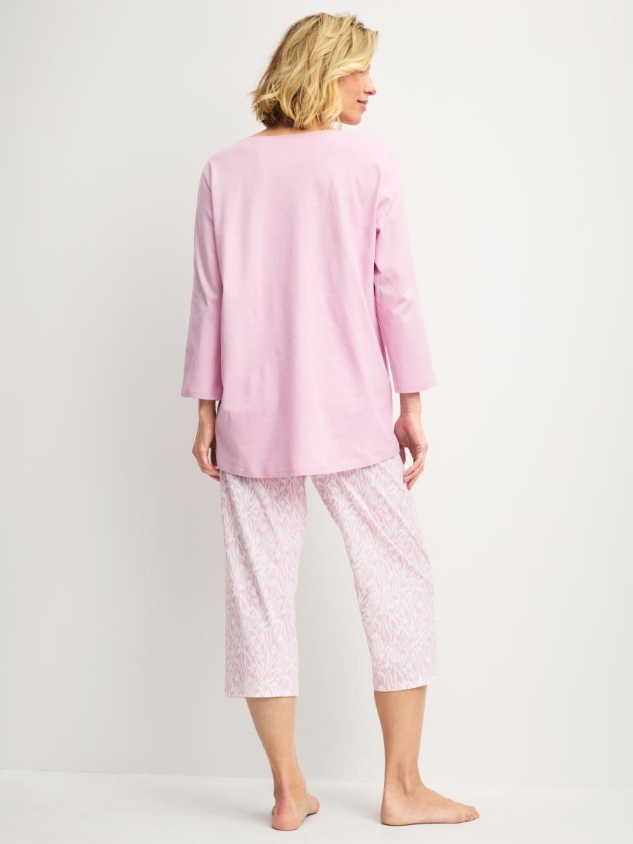 Damen Pyjama 3/4
