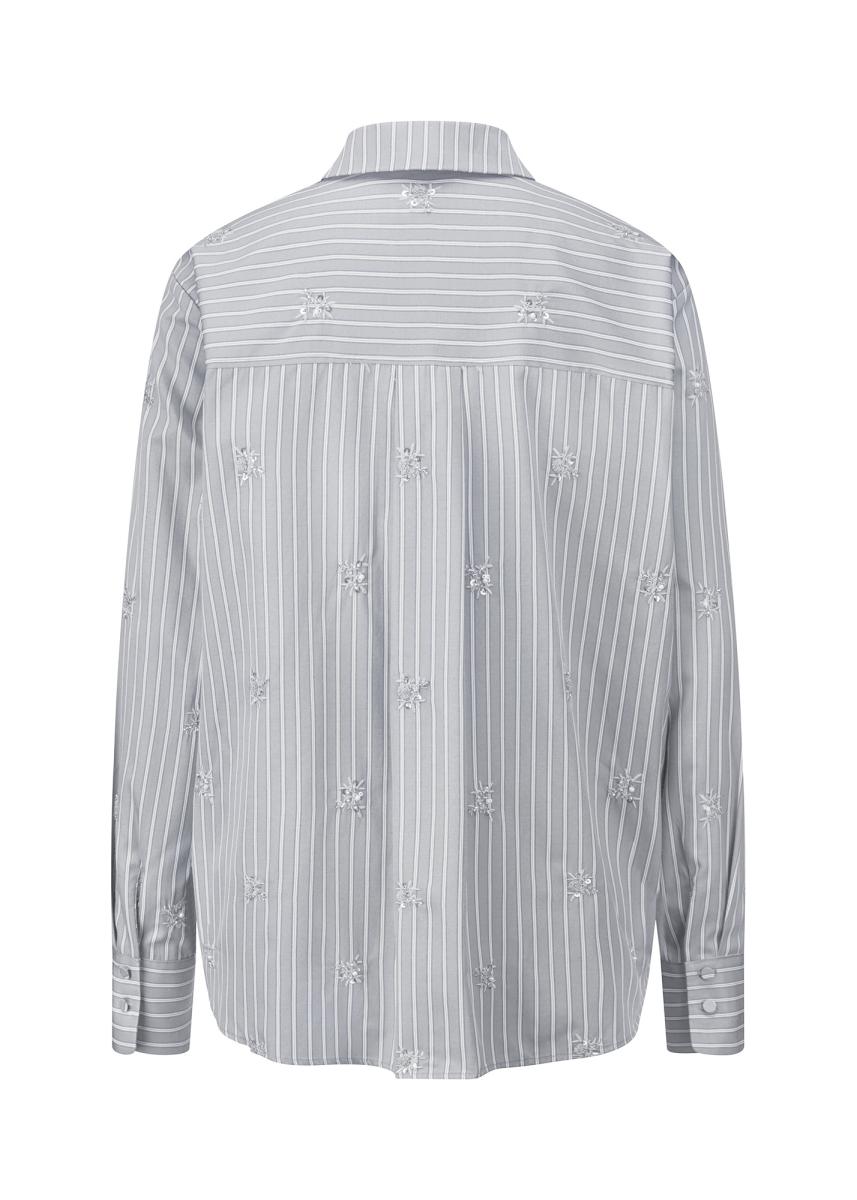 Bluse mit Stickerei