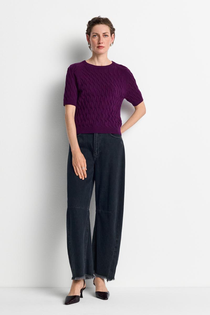 Damen Jeans Blue Black Balloon