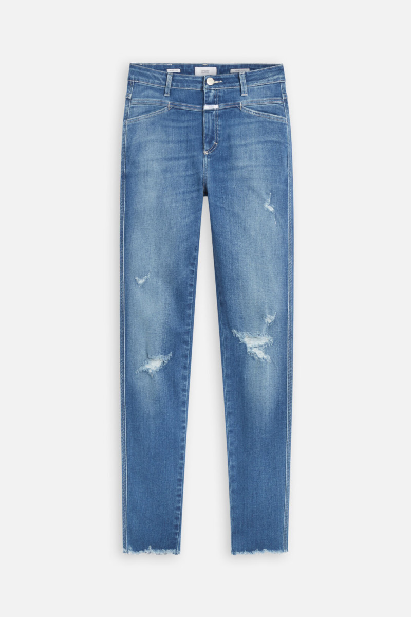 Damen Jeans A Better Blue Skinny Pusher