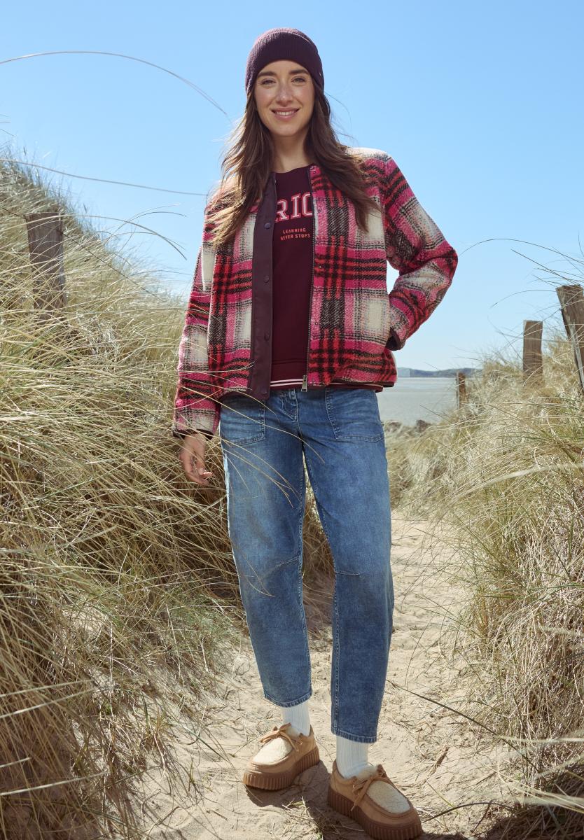 Damen Teddy-Blouson