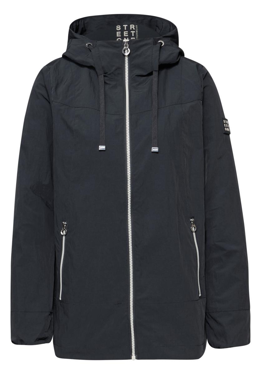 Damen Jacke mit Kapuze und Zipper