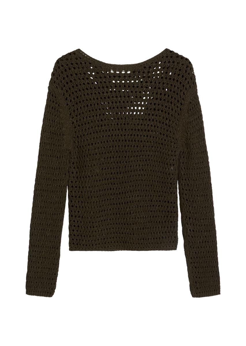 Damen Netzpullover