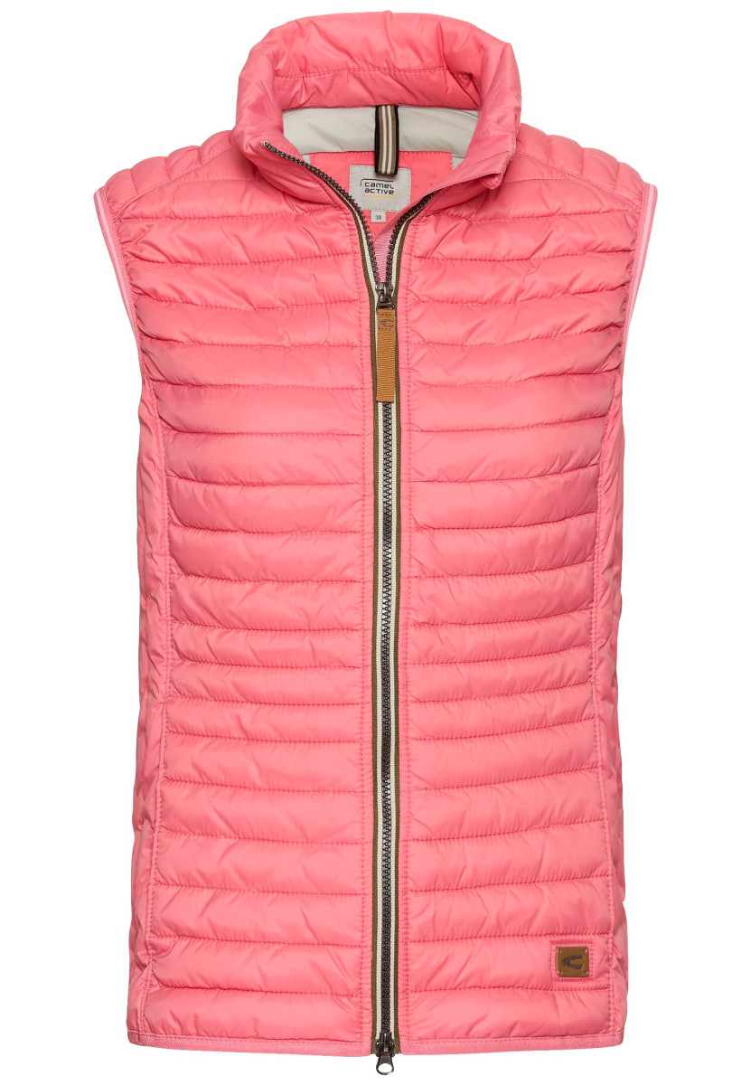 Damen Steppweste mit reflektierenden