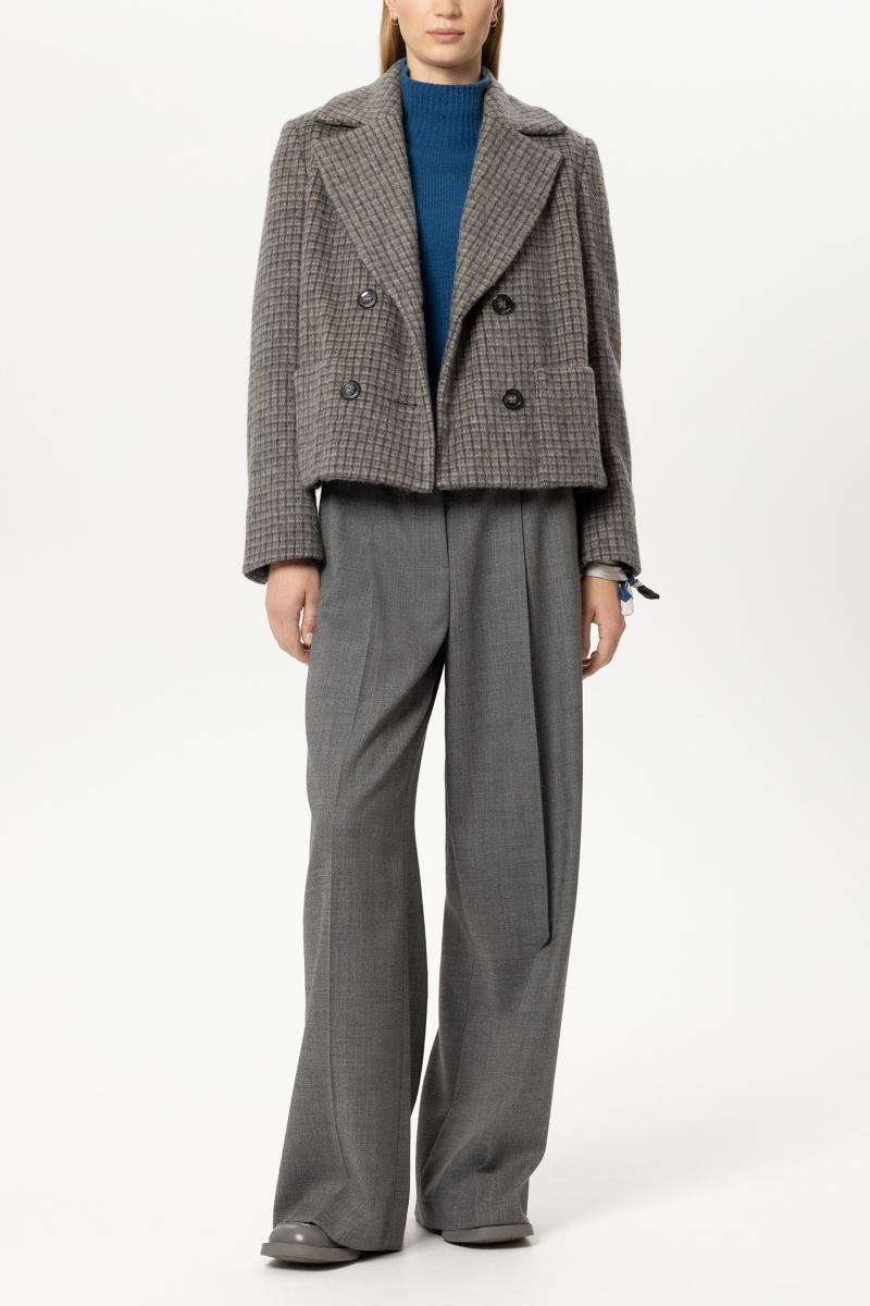 Damen Cabanjacke aus Woll-Mix