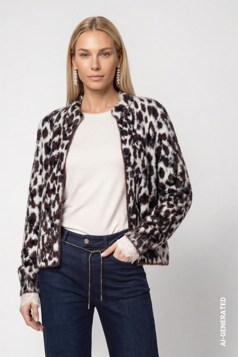 Damen Strickjacke