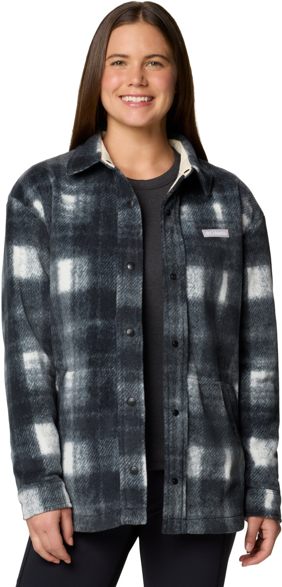 Damen Fleece-Overshirt