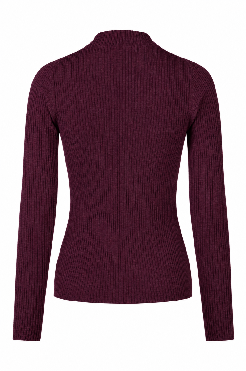 Damen Stehkragen-Pullover