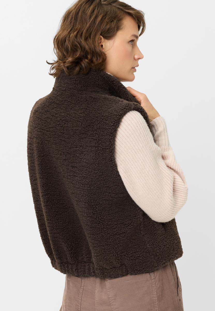 Damen Teddy-Weste