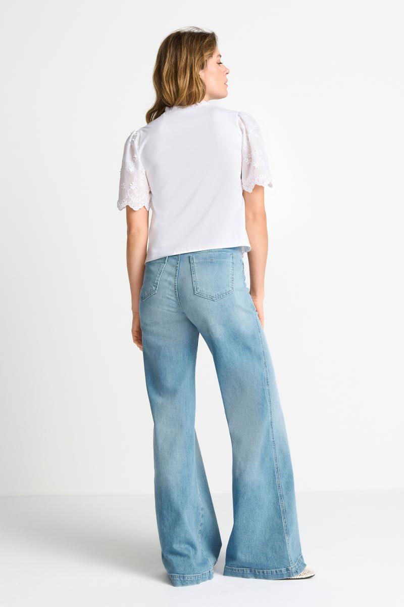 Bluse Mat Mix