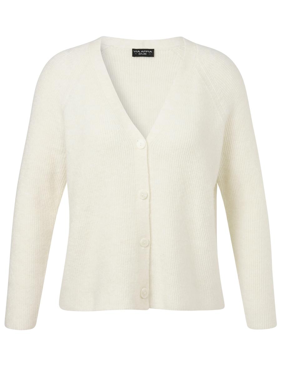 Curvy Strickjacke