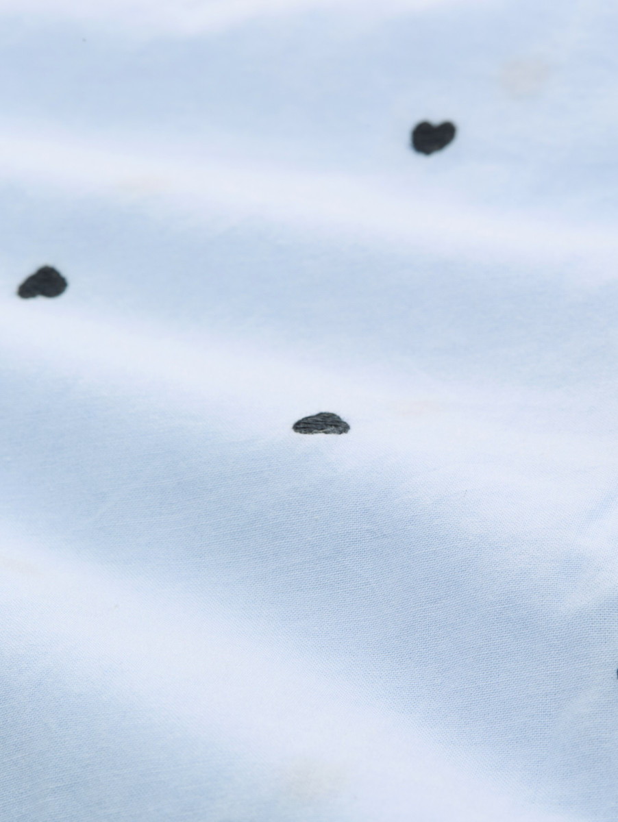 Chambray-Bluse
