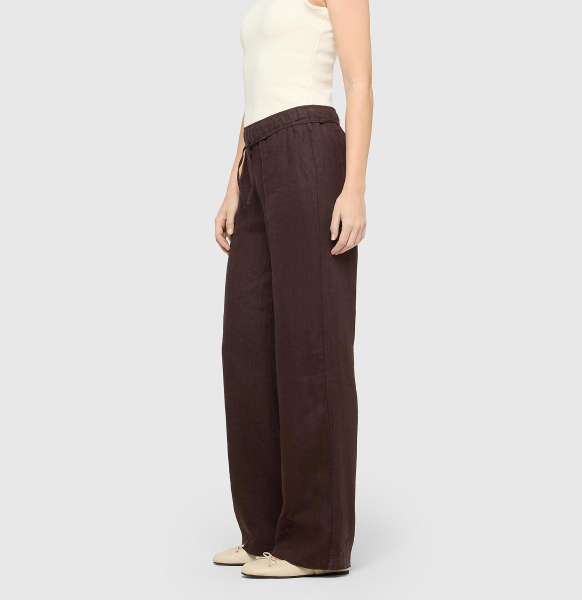 Damen Leinenhose Chiara Belt