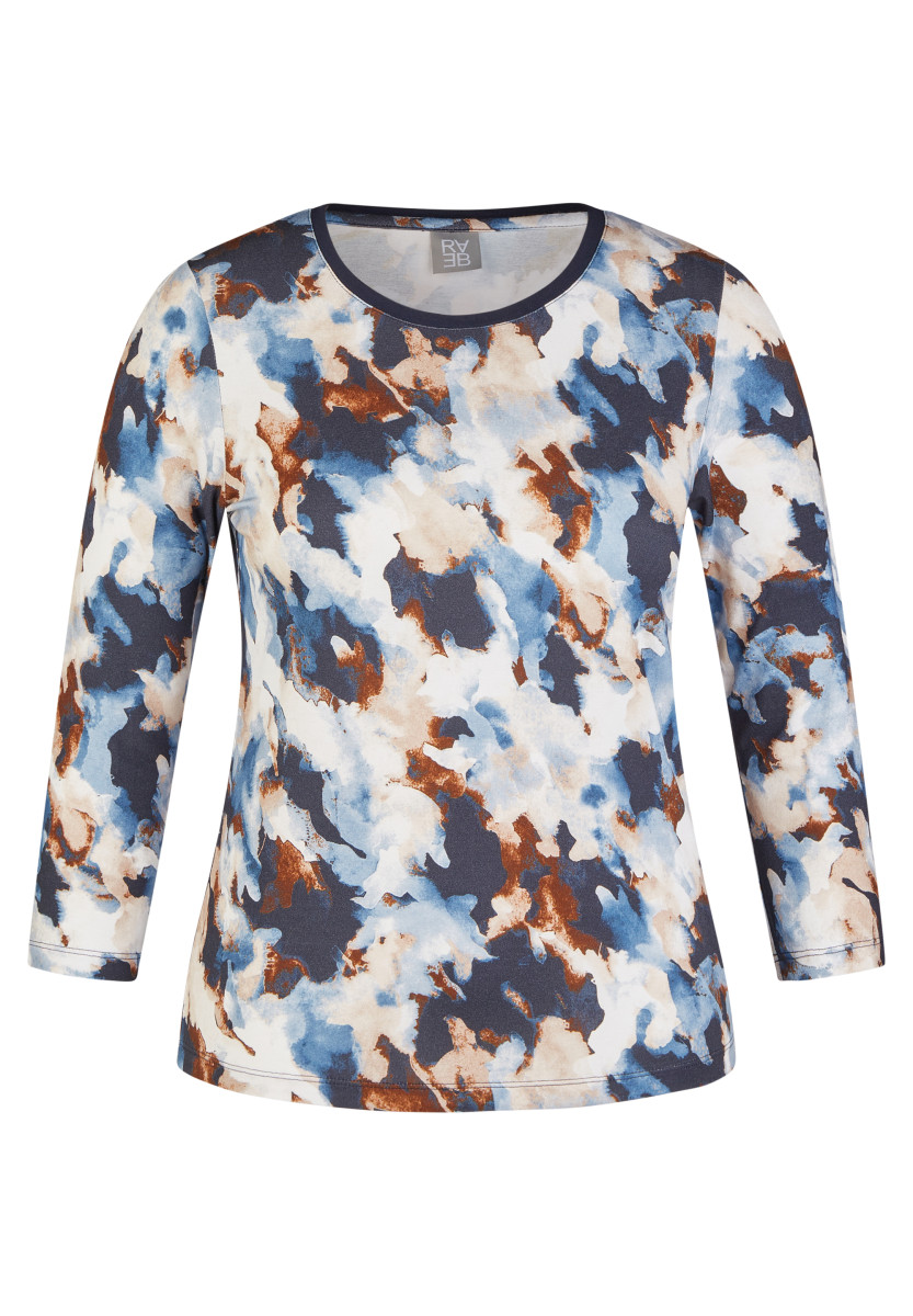 Damen Langarmshirt Cloudy Sky