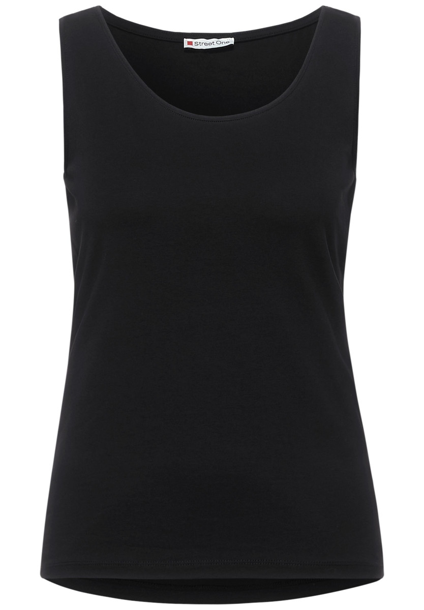 Damen Top in Unifarbe