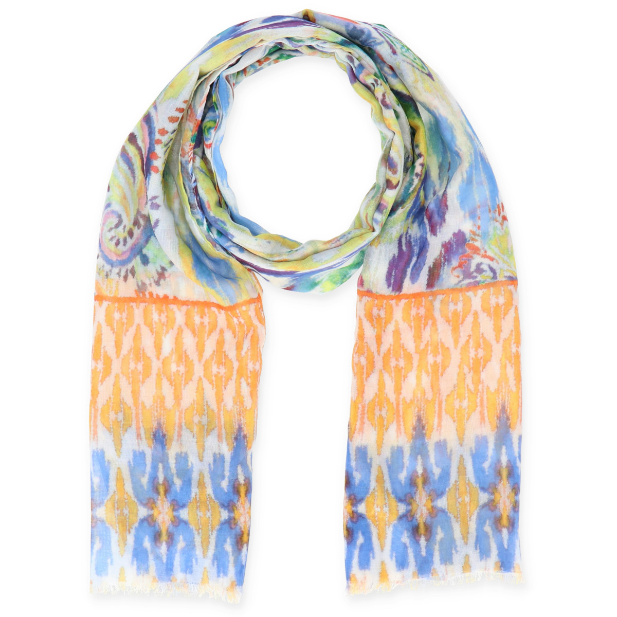 Damen Schal Paisley Patch Damen Schal Paisley Patch