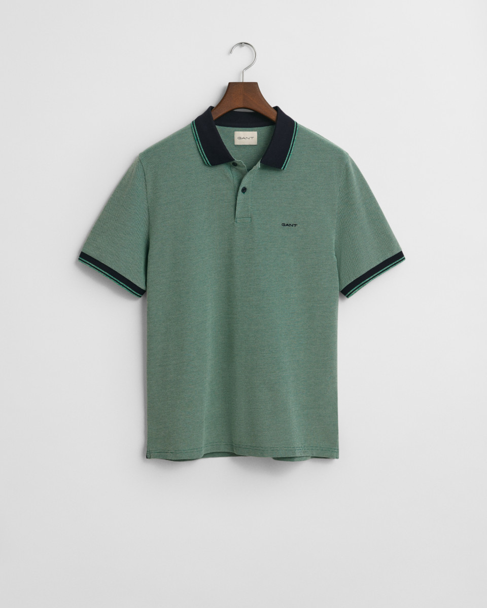 Herren Oxford Piqué Poloshirt