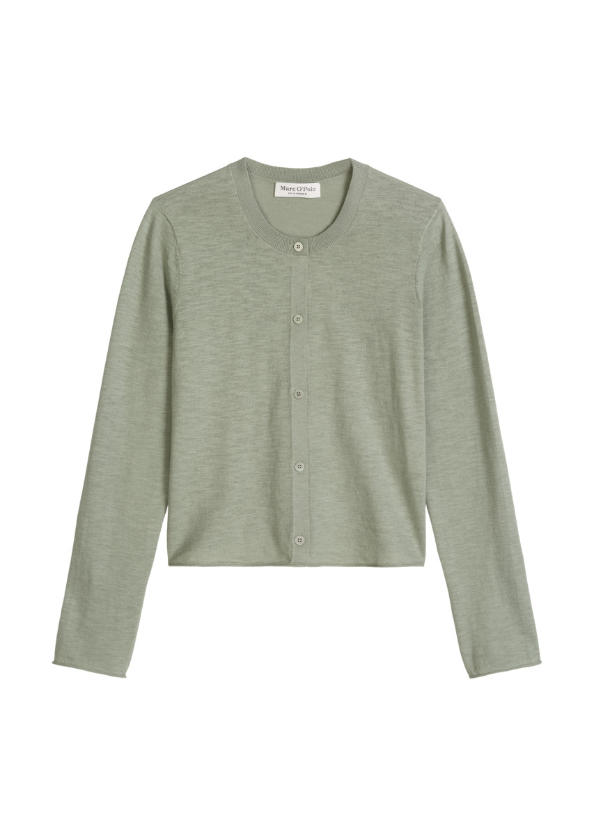 Damen Slub-Cardigan