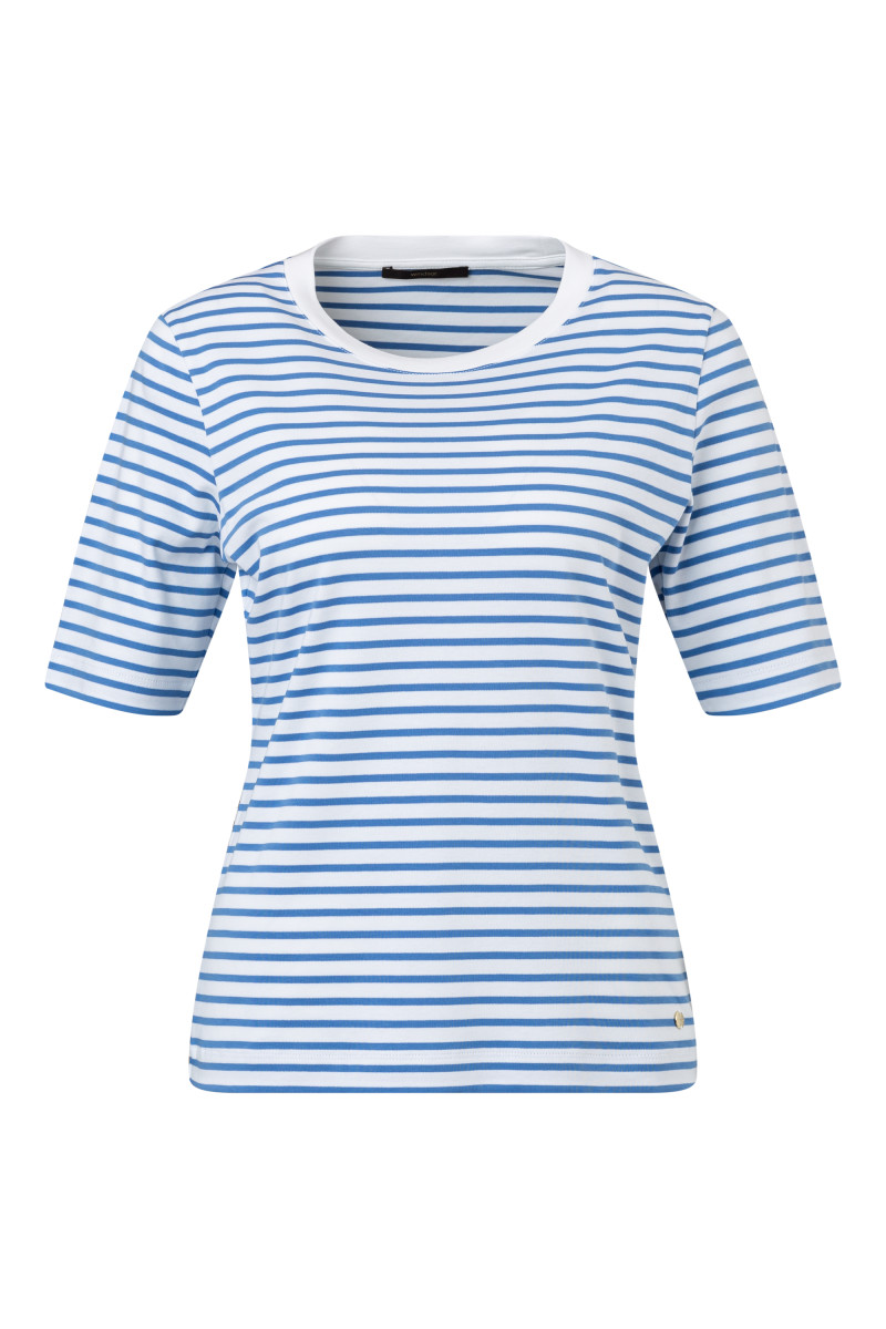 Damen T-Shirt Gestreift