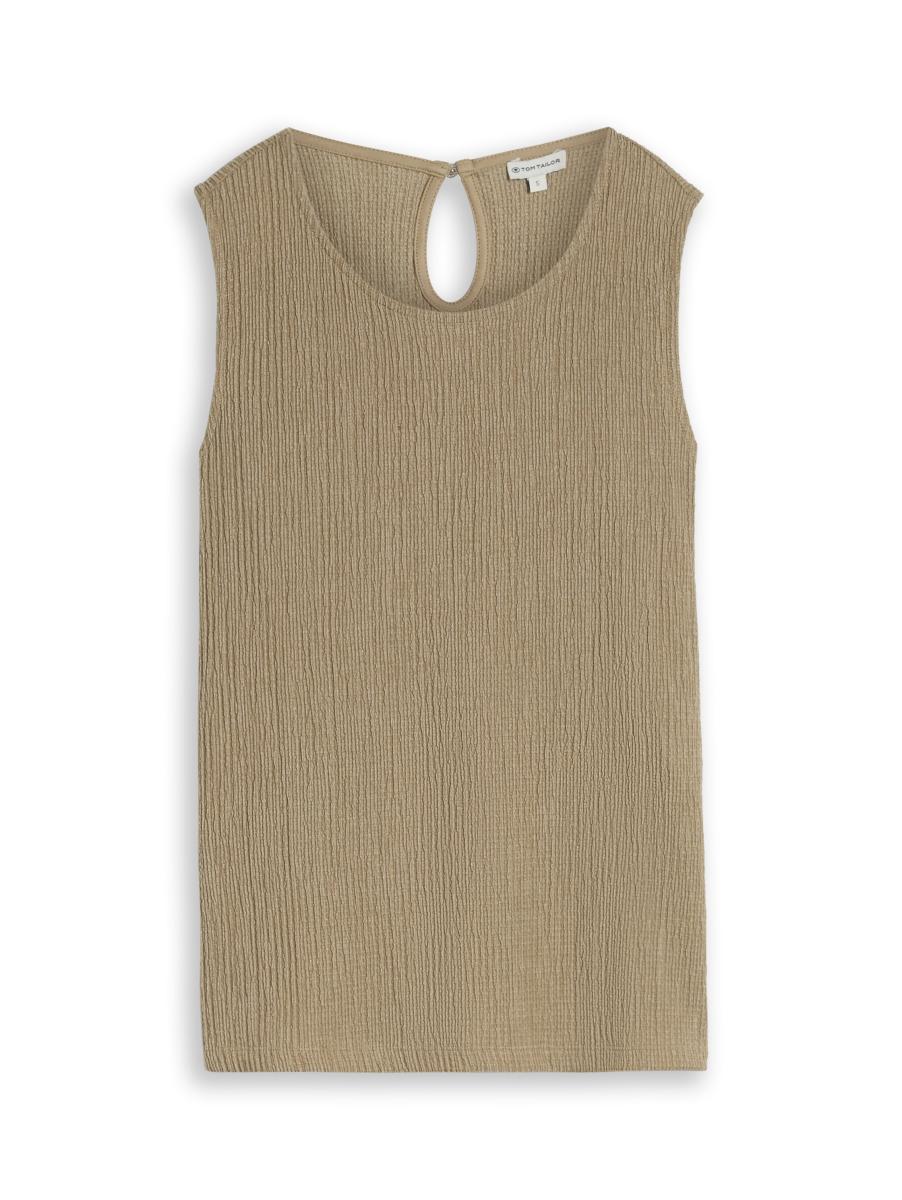 Damen Crinkle Top