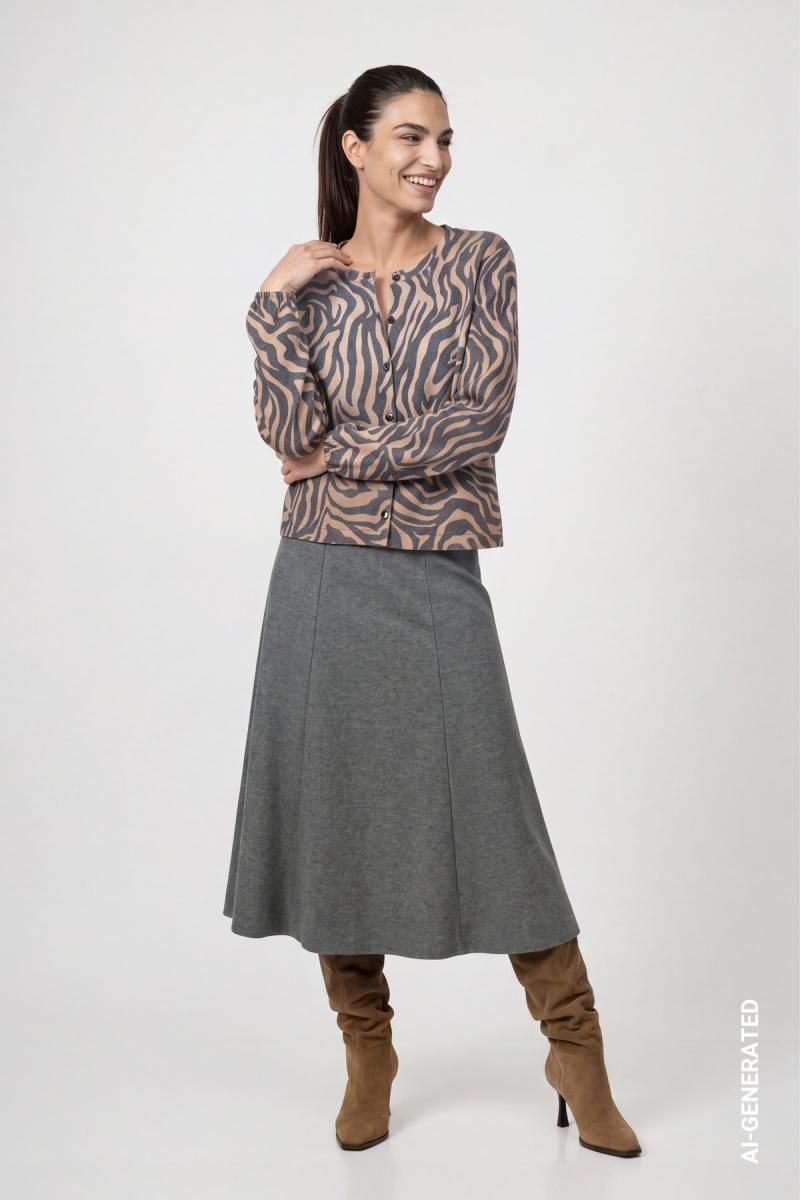 Damen Strickjacke