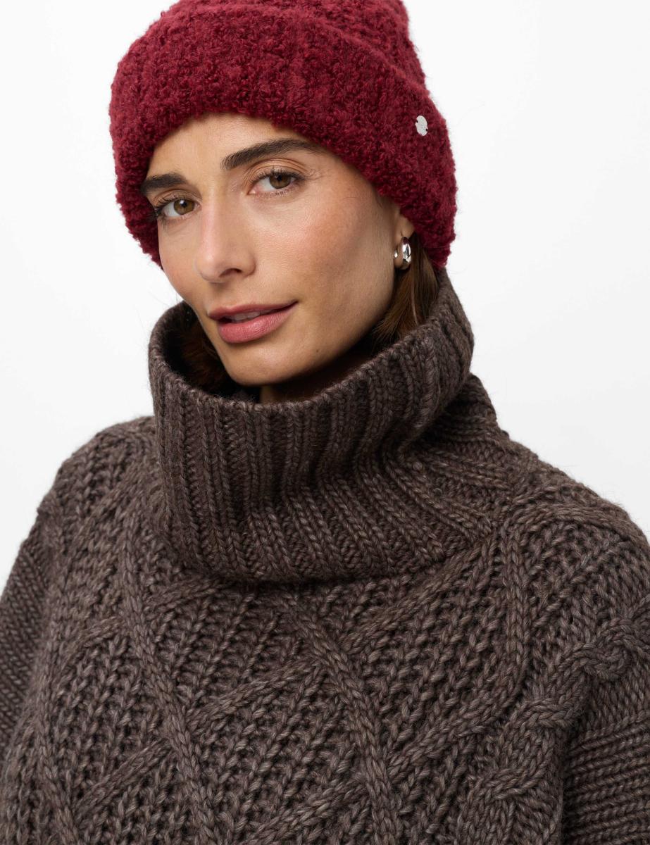 Damen Strick-Cape Thea