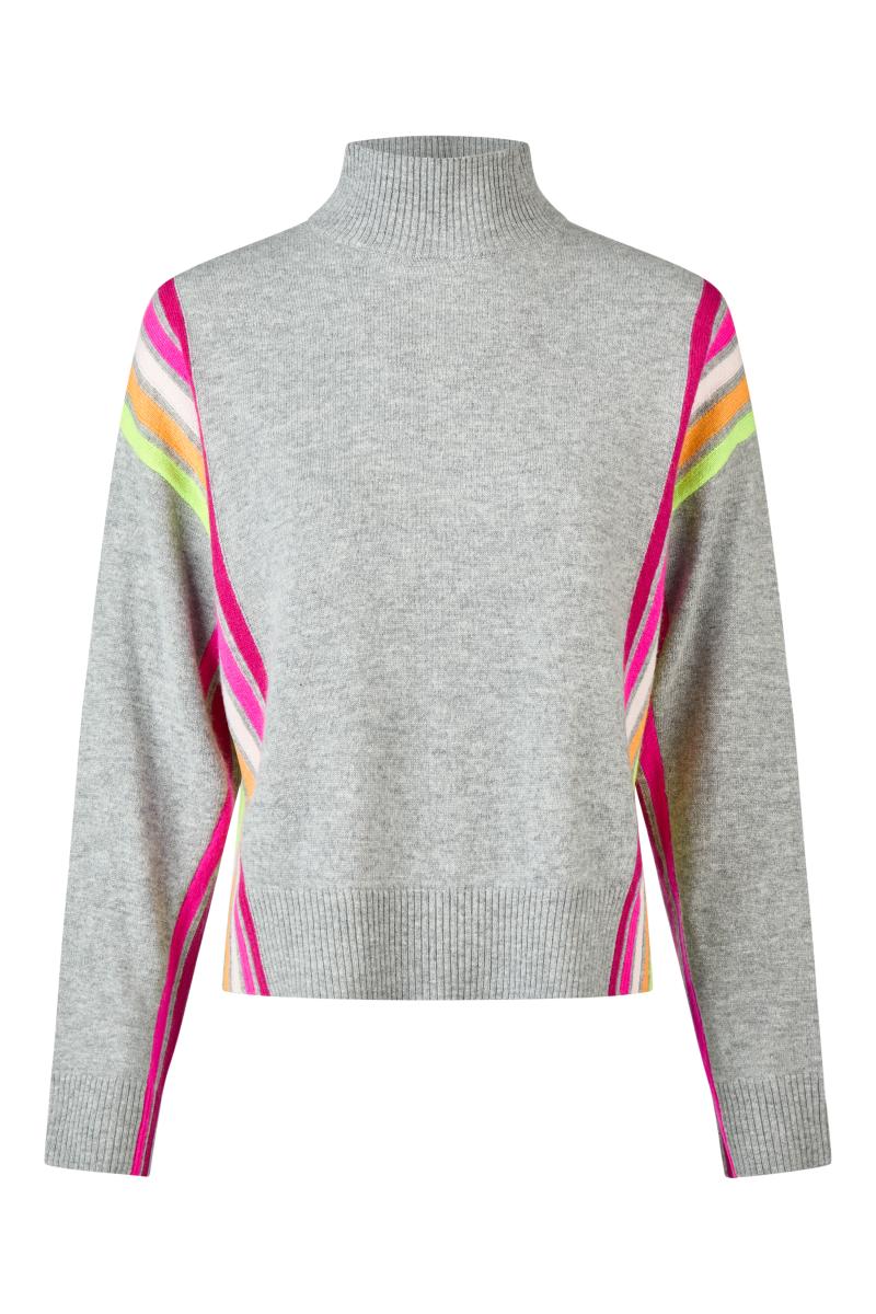 Damen Stehkragen-Pullover