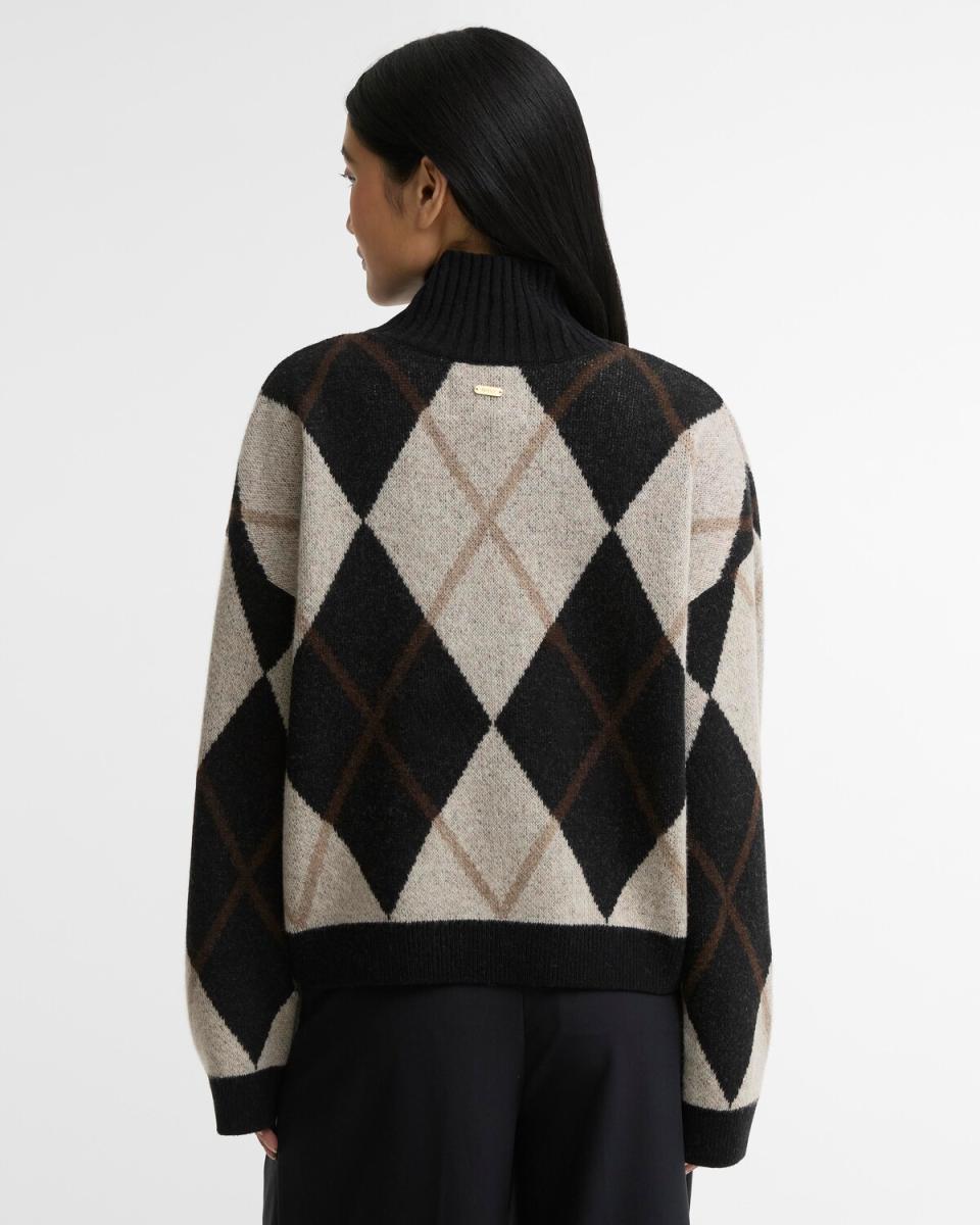 Damen Wollpullover Marlow Argyle