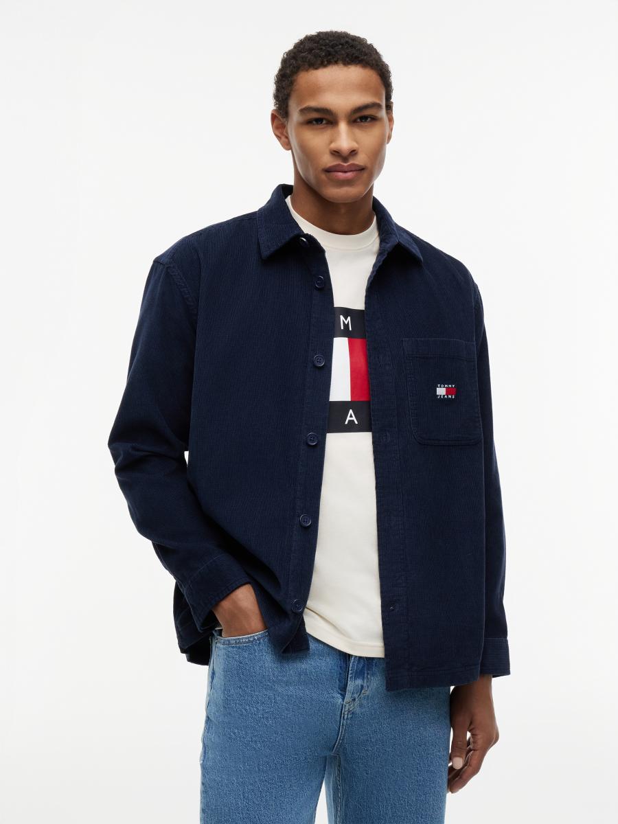 Herren Overshirt Brick Cord