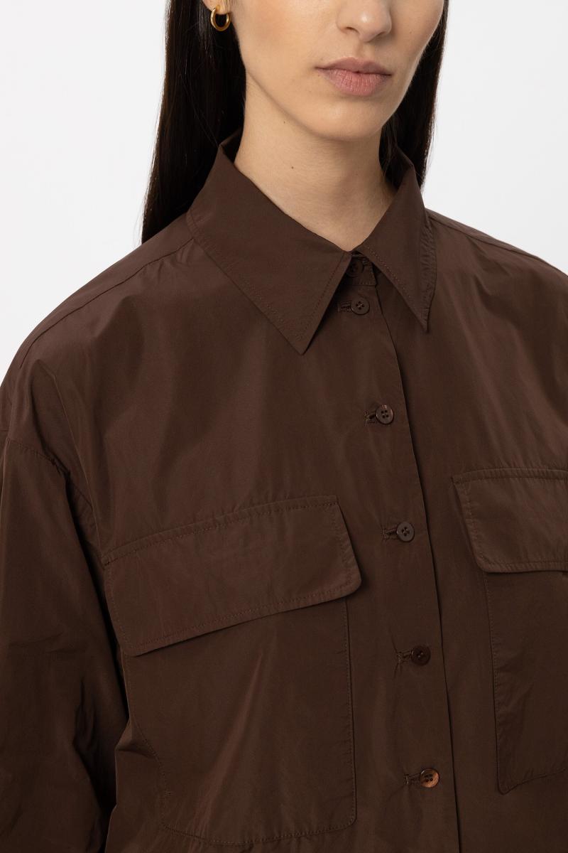 Damen Taft-Blousonjacke