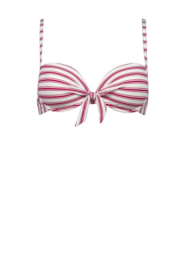 Bikini-Oberteil Gestreift