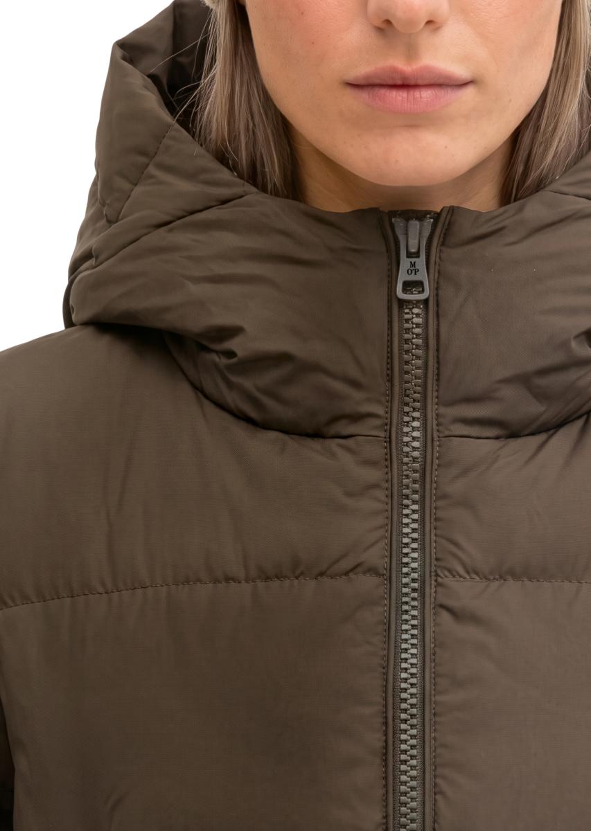 Damen Pufferjacke Mit Kapuze